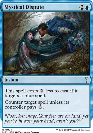 0031 Mystical Dispute (White Border) U Mystery Booster 2