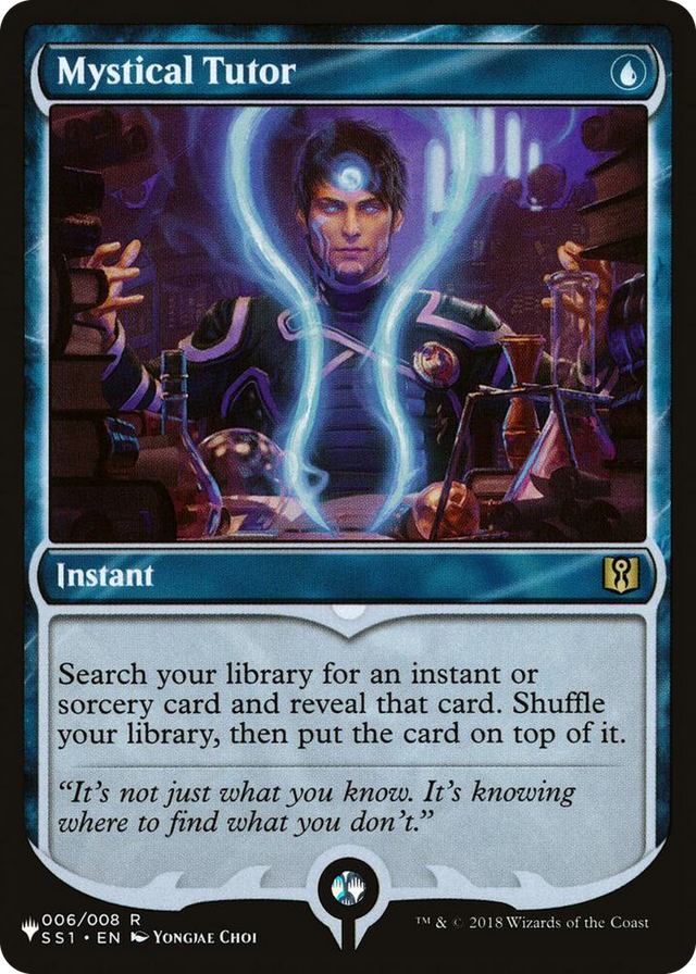 0006 Mystical Tutor R The List Reprints