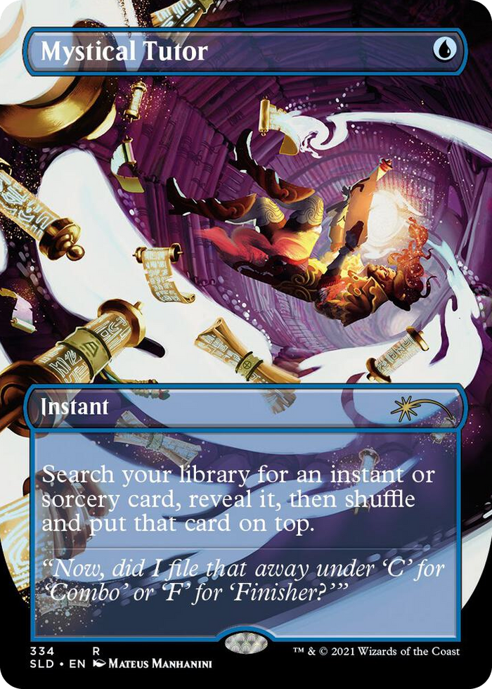 Mystical Tutor #334 R - Secret Lair Drop Series Pokemon card