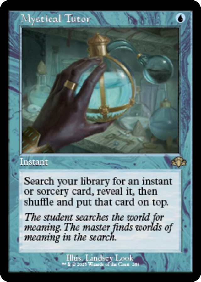 0289 Mystical Tutor (Retro Frame) R Dominaria Remastered