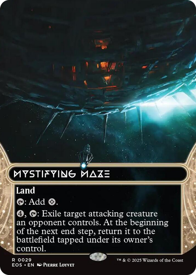 0029 Mystifying Maze (0029) (Borderless) R Edge of Eternities: Stellar Sights