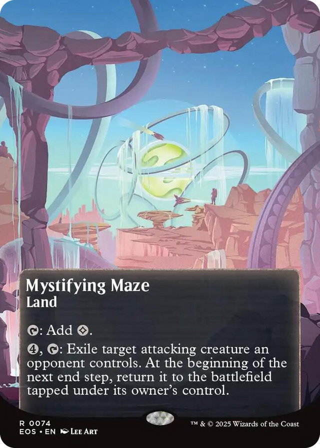 0074 Mystifying Maze (0074) (Borderless) R Edge of Eternities: Stellar Sights