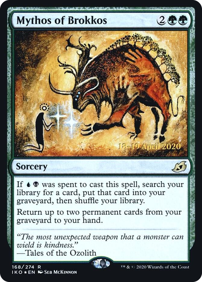 Mythos of Brokkos #168 R - Prerelease Cards Pokemon card