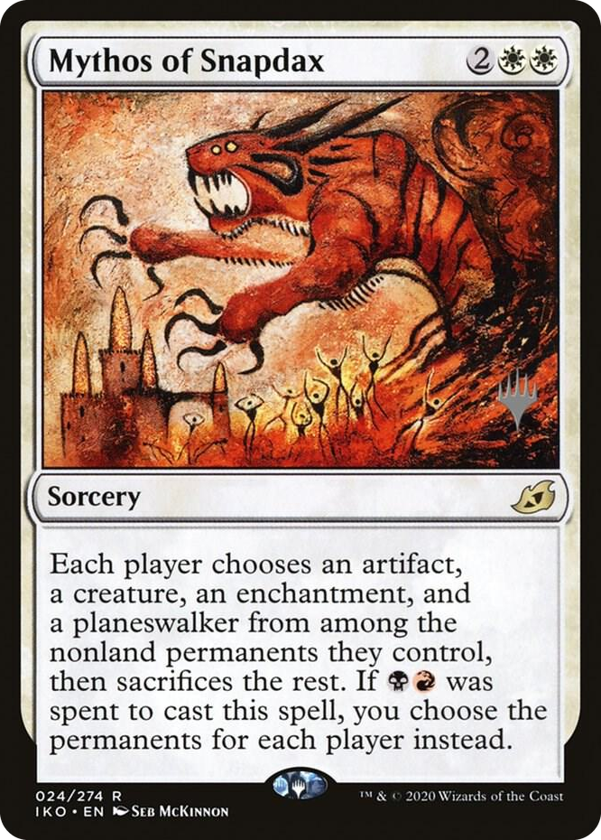 0024 Mythos of Snapdax R Promo Pack: Ikoria