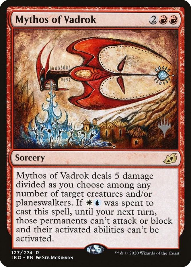 0127 Mythos of Vadrok R Promo Pack: Ikoria