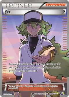 0105a N (Supporter) - 105a/124 Promo Alternate Art Promos