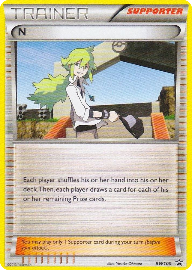 BW100 N (Supporter) - BW100 Rare Deck Exclusives