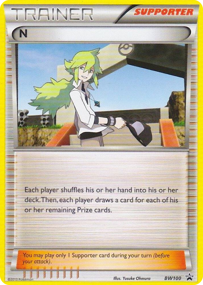 BW100 N (Supporter) - BW100 Rare Deck Exclusives