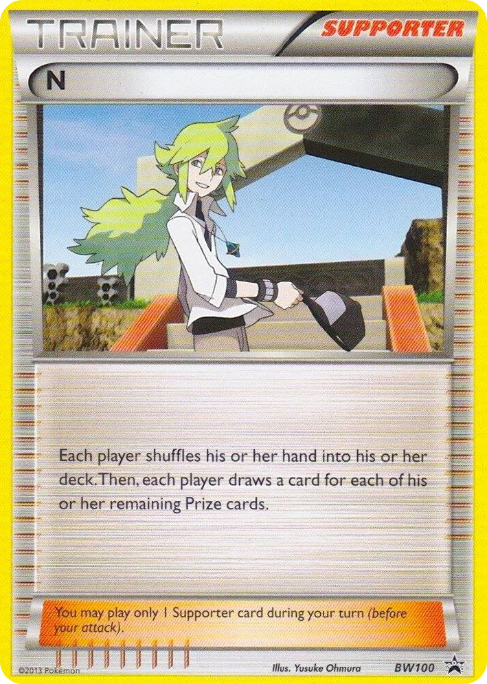 BW100 N (Supporter) - BW100 Rare Deck Exclusives