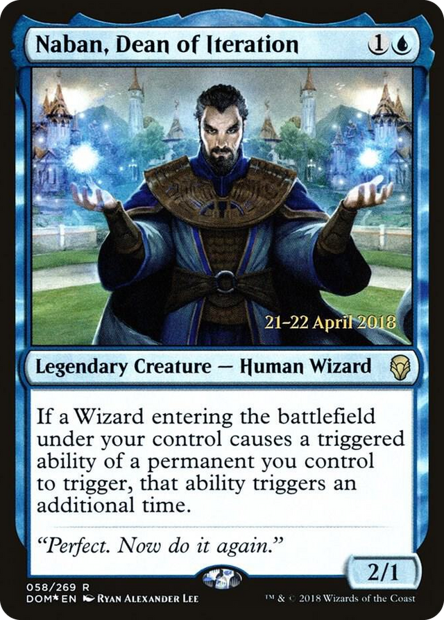 0058 Naban, Dean of Iteration R Prerelease Cards
