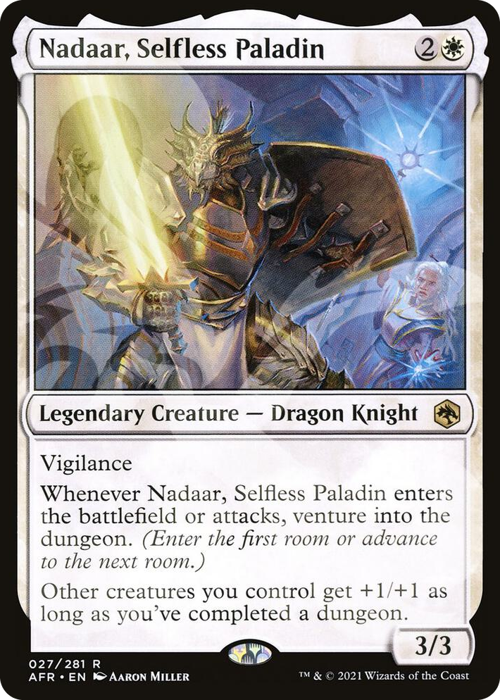 0027 Nadaar, Selfless Paladin R AFR Ampersand Promos