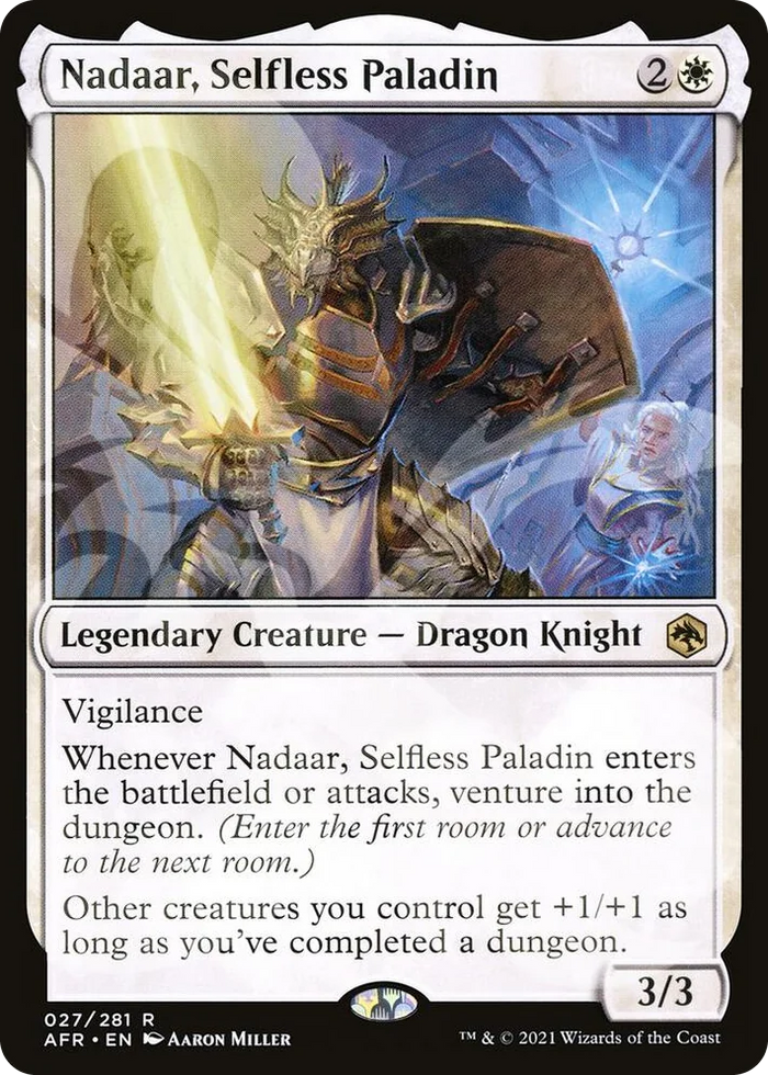 0027 Nadaar, Selfless Paladin R AFR Ampersand Promos