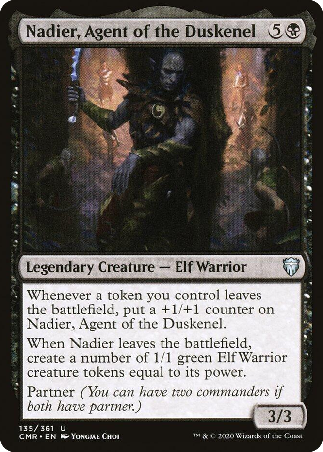 0135 Nadier, Agent of the Duskenel U Commander Legends