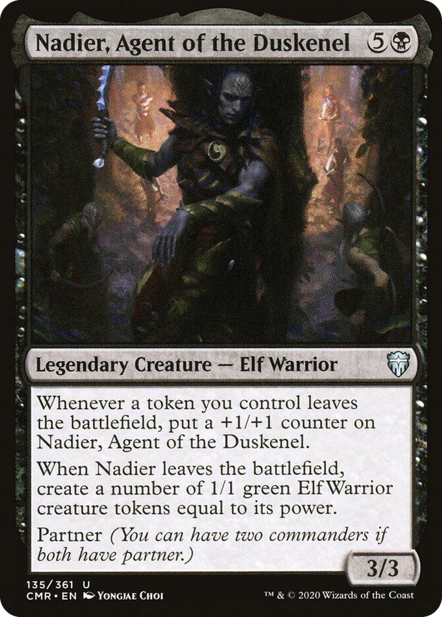 0135 Nadier, Agent of the Duskenel U Commander Legends