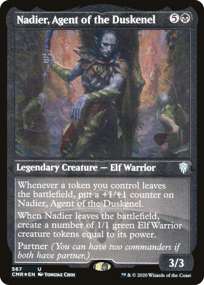 0567 Nadier, Agent of the Duskenel (Foil Etched) U Commander Legends