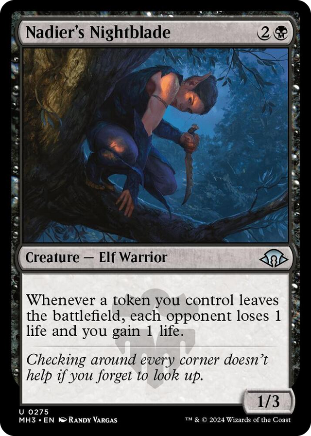 0275 Nadier's Nightblade U Modern Horizons 3