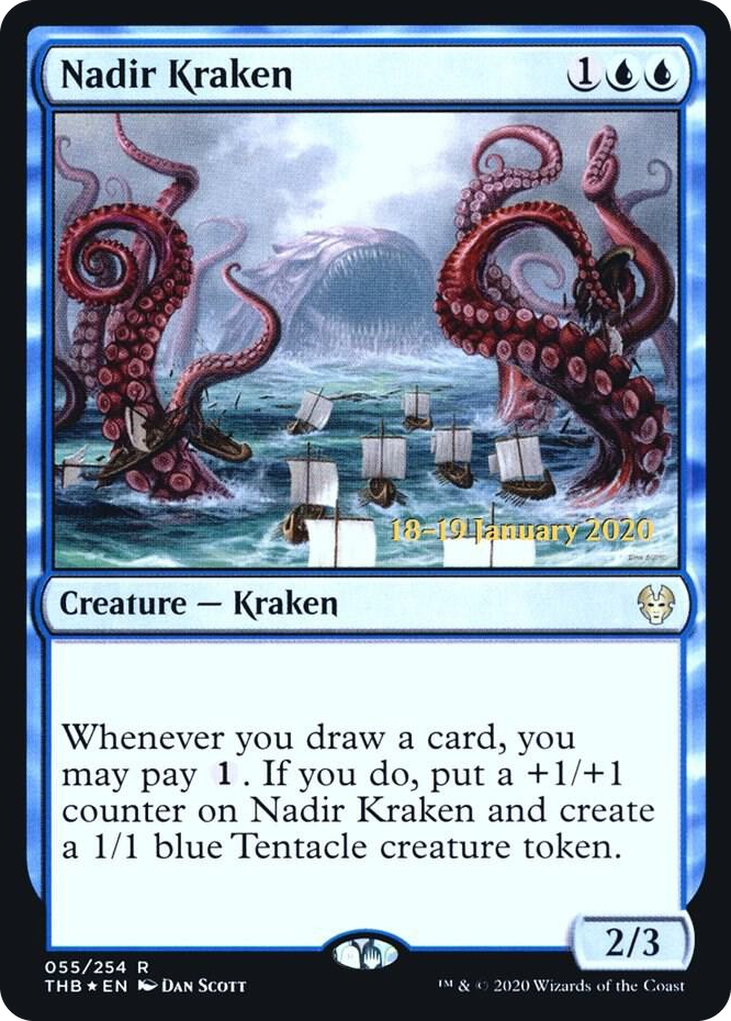 0055 Nadir Kraken R Prerelease Cards