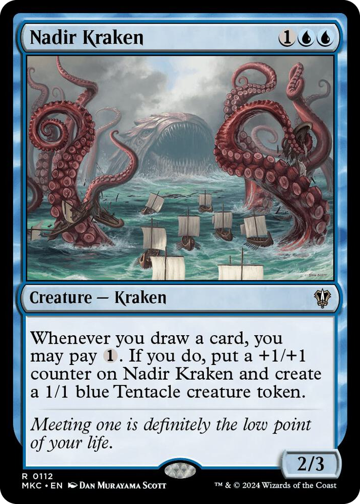 0112 Nadir Kraken R Commander: Murders at Karlov Manor