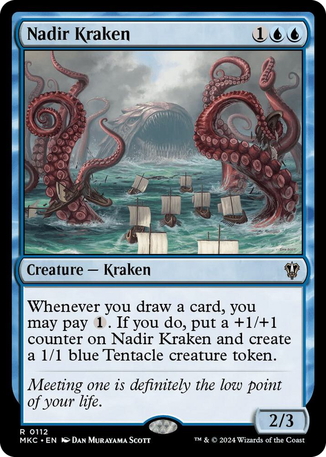 0112 Nadir Kraken R Commander: Murders at Karlov Manor