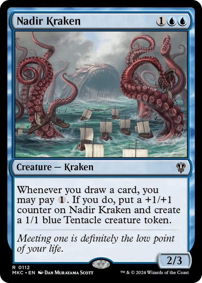 0112 Nadir Kraken R Commander: Murders at Karlov Manor
