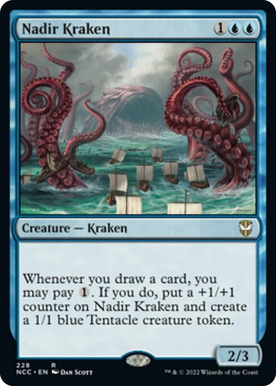 0228 Nadir Kraken R Commander: Streets of New Capenna