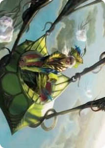 0051 Nael, Avizoa Aeronaut Art Card S Art Series: Dominaria United