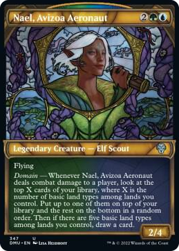 0347 Nael, Avizoa Aeronaut (Textured Foil) U Dominaria United