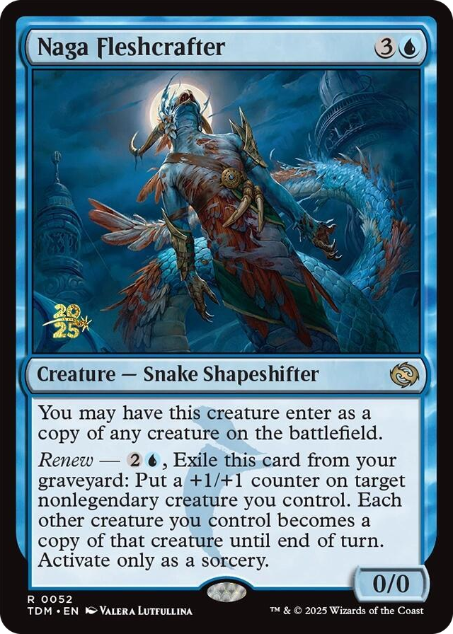 Naga Fleshcrafter #52 R - Prerelease Cards Pokemon card