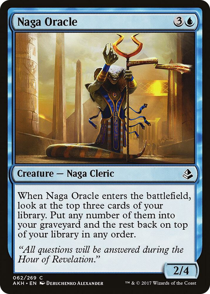Naga Oracle #62 C - Amonkhet Pokemon card