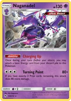0108 Naganadel - 108/214 (SM Lost Thunder) Rare Deck Exclusives