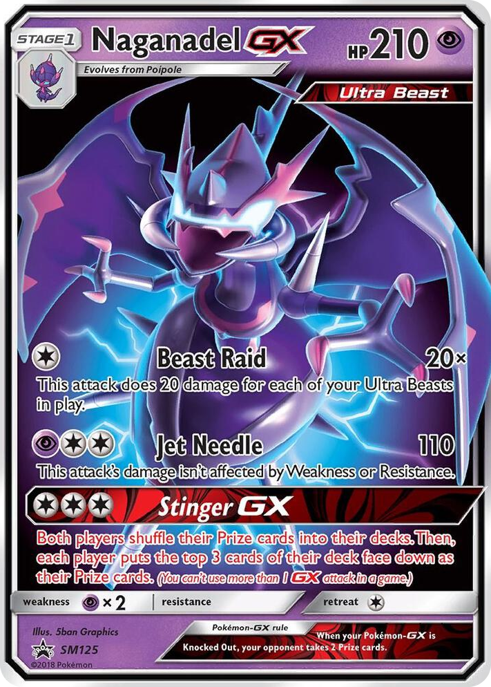 SM125 Naganadel GX - SM125 Promo SM Promos