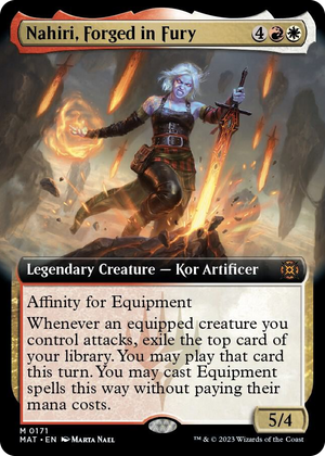 0171 Nahiri, Forged in Fury (Extended Art) M March of the Machine: The Aftermath