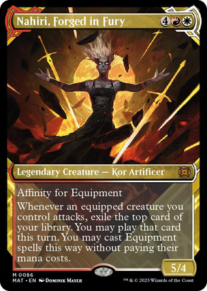 0086 Nahiri, Forged in Fury (Showcase) M March of the Machine: The Aftermath