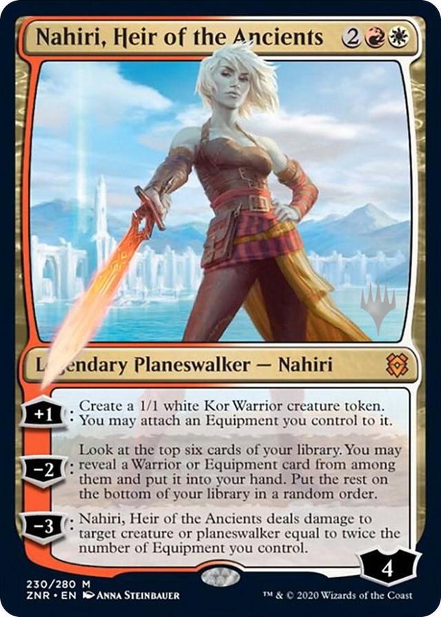 0230 Nahiri, Heir of the Ancients M Promo Pack: Zendikar Rising