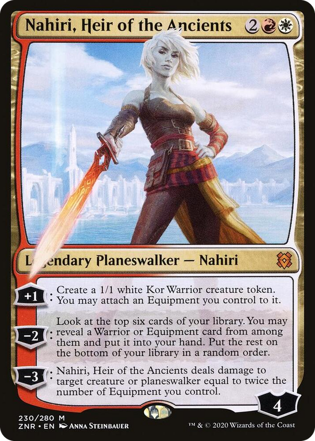 0230 Nahiri, Heir of the Ancients M Zendikar Rising