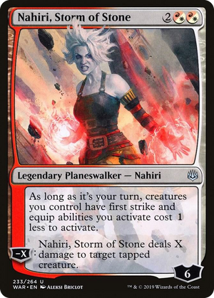 0233 Nahiri, Storm of Stone U War of the Spark