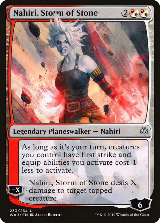 0233 Nahiri, Storm of Stone U War of the Spark