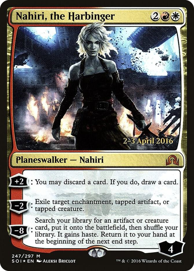 Nahiri, the Harbinger #247 M - Prerelease Cards Pokemon card