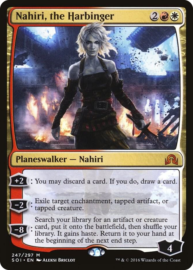 Nahiri, the Harbinger #247 M - Shadows over Innistrad Pokemon card