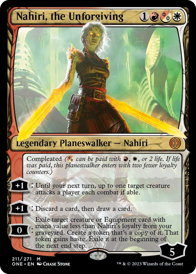 0211 Nahiri, the Unforgiving M Phyrexia: All Will Be One