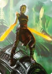 0051 Nahiri, the Unforgiving Art Card (51/81) S Art Series: Phyrexia: All Will Be One