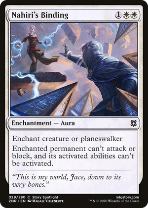 0029 Nahiri's Binding C Zendikar Rising