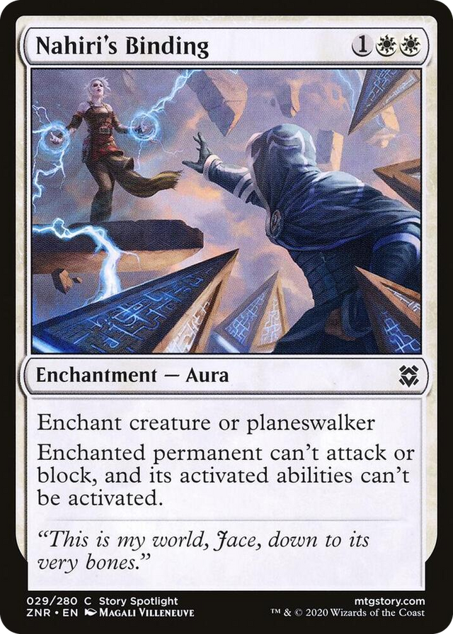 0029 Nahiri's Binding C Zendikar Rising