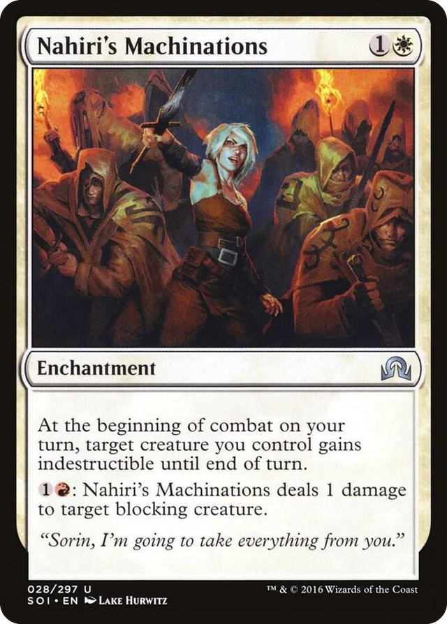 0028 Nahiri's Machinations U Shadows over Innistrad