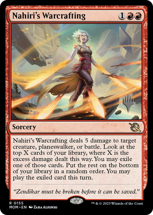 0155 Nahiri's Warcrafting R Promo Pack: March of the Machine