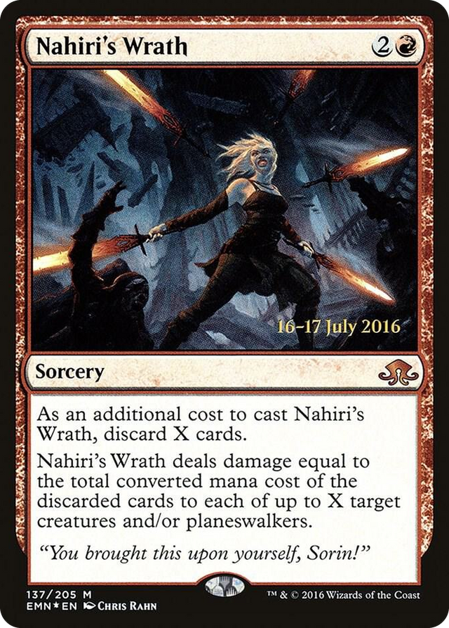 0137 Nahiri's Wrath M Prerelease Cards