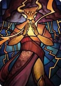 0074 Najal, the Storm Runner Art Card S Art Series: Dominaria United
