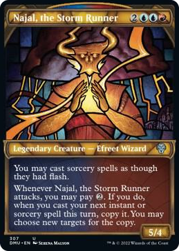 0307 Najal, the Storm Runner (Showcase) U Dominaria United