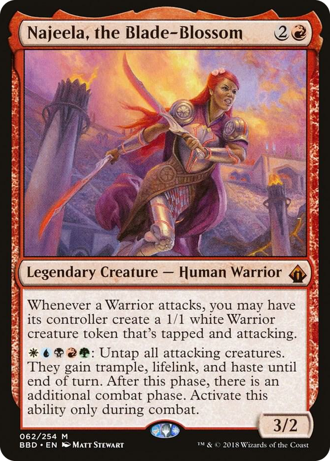 0062 Najeela, the Blade-Blossom M Battlebond