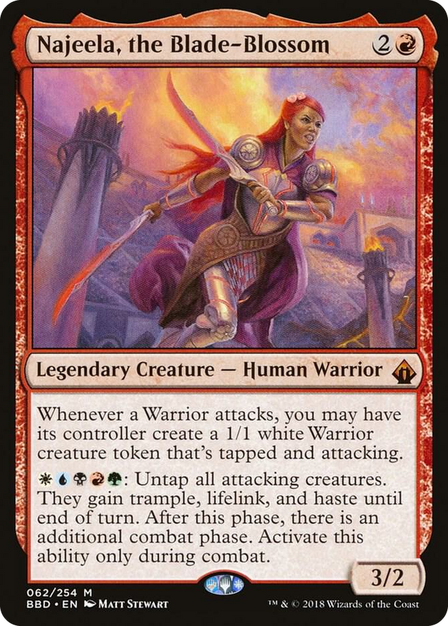 0062 Najeela, the Blade-Blossom M Battlebond